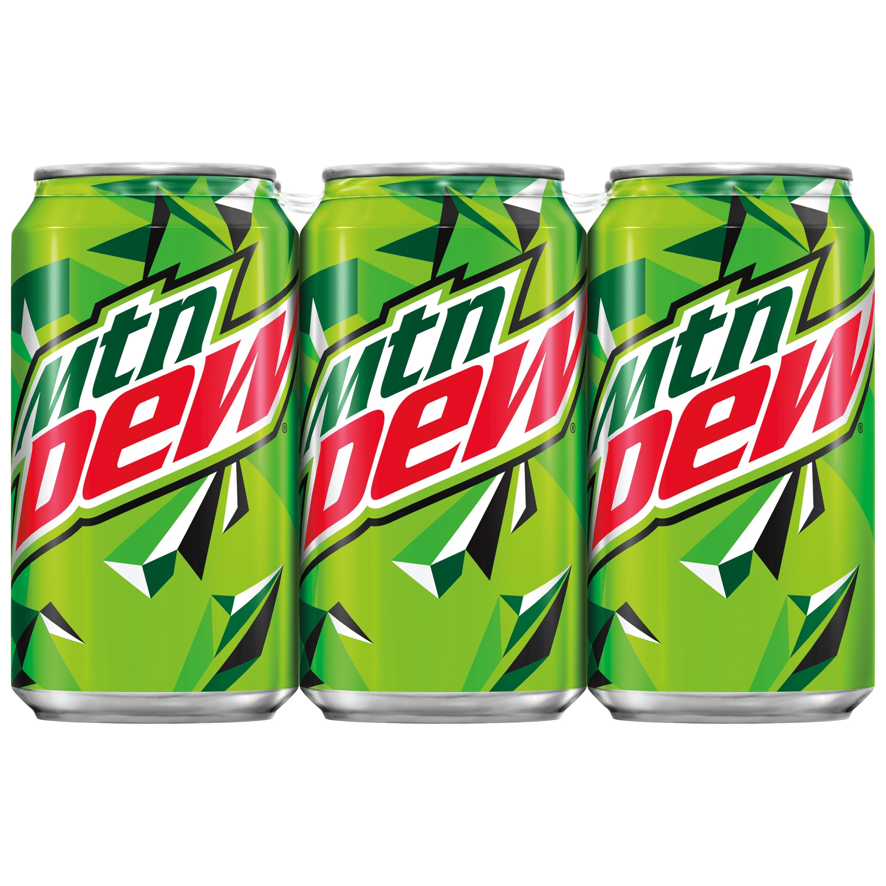 Mountain Dew Original Soda Pop, 12 fl oz, 6 Pack Cans