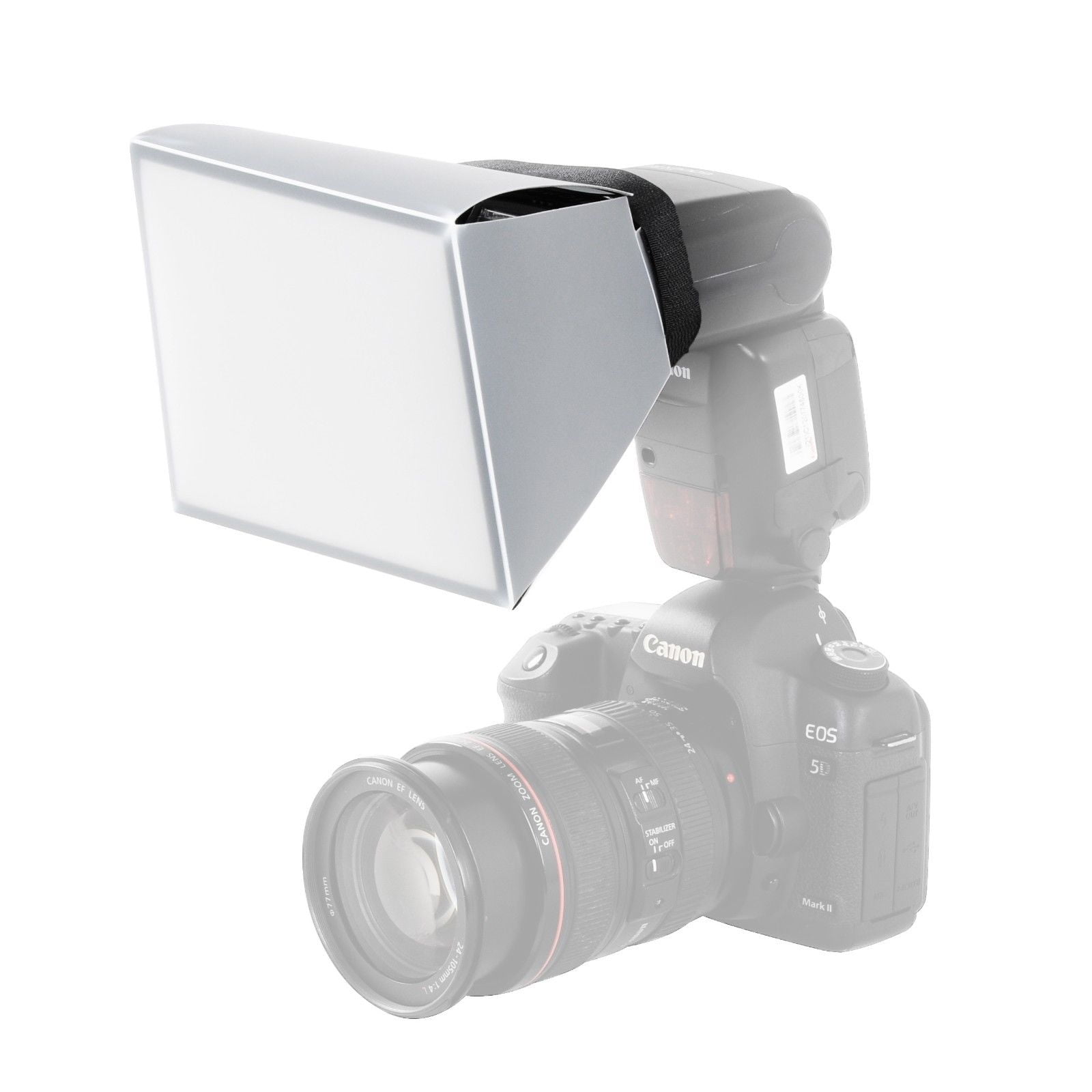 Movo Photo SB1 Universal Softbox Flash Diffuser for External Camera
