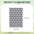 thumbnail image 3 of Kdxio Polka Dot Christmas Dog Pattern Golf Towel (24" X 16") with Carabiner Clip - The Convenient Golf Cleaning Towel, 3 of 6