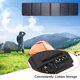 thumbnail image 5 of Bolsa plegable con panel solar de 60 W y 6 pliegues con doble salida USB + CC, 5 of 8