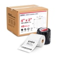 thumbnail image 1 of Label eNko 4 x 2 para impresoras de sobremesa Zebra, 36 000 etiquetas, 1 of 6