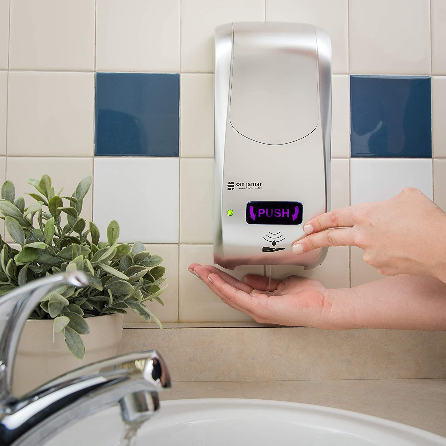 San Jamar Summit Rely Hybrid Soap Dispenser SH970SS