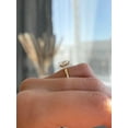 thumbnail image 5 of Toi Et Moi 2.00 carat Moissanite Lab-Grown Diamond Engagement Ring, Pear & Oval Cut Two Stone Vintage Gold Ring, You and Me Birthstone Promise Ring Size- (5 - 13) Available, 5 of 6