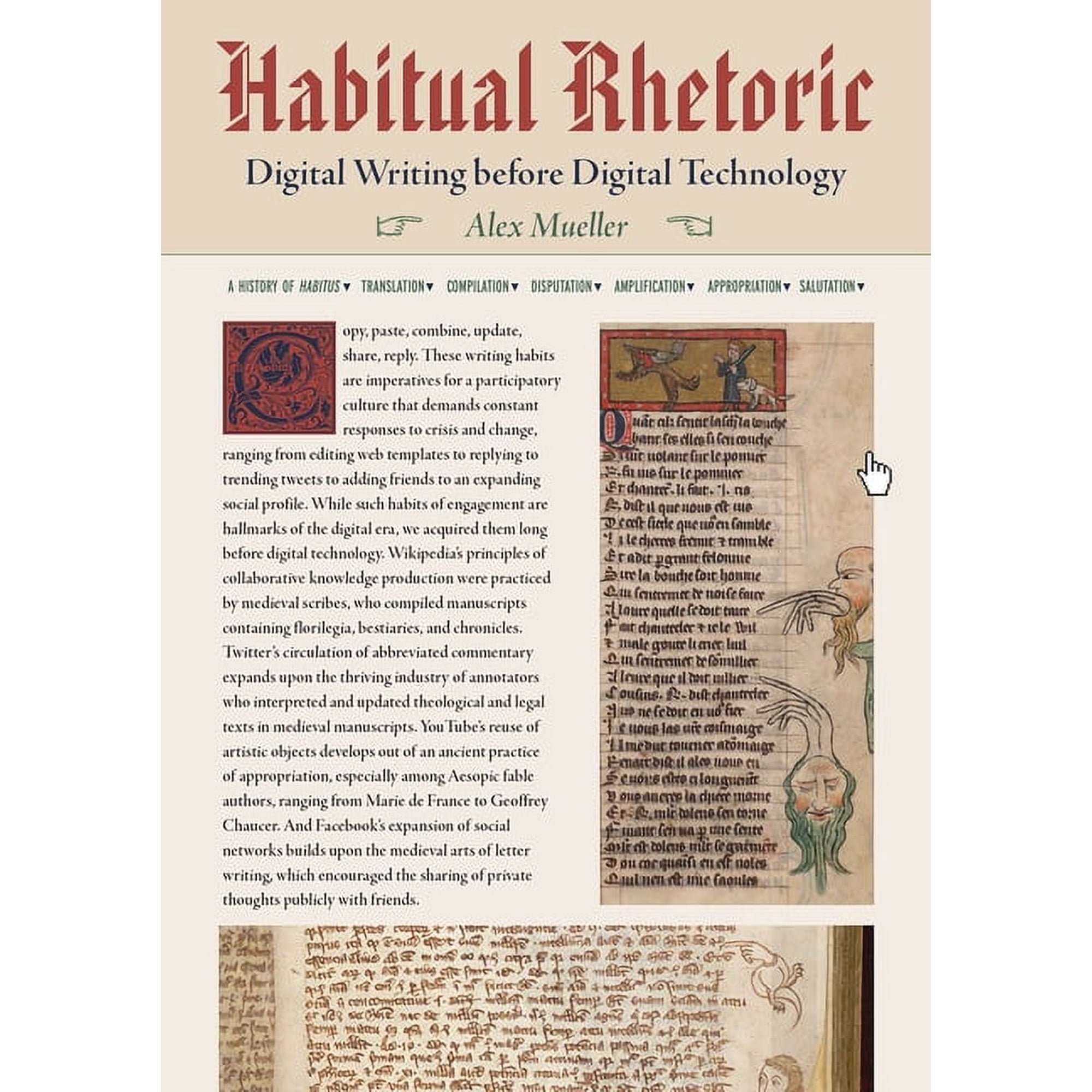 Composition, Literacy, and Culture Habitual Rhetoric: Digital Writing Before Digital Technology, (Hardcover)