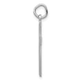 thumbnail image 5 of Auriga Fine Jewelry 14K White Gold Diamond-cut Cross Pendant for Women, 5 of 6