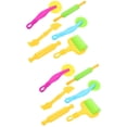 thumbnail image 1 of HLONK 2 Pack Dough Tools for Kids Clay Sculpture Kit Rolling Pin Child Colorful, 1 of 8