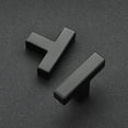 thumbnail image 3 of YQHWQ Stainless Steel Kitchen Drawer Pulls 30 Pack 2 Inch Rectangular Cabinet Pulls 30 Pack 2 Inch Rectangular Cabinet Pulls Matte Black Stainless Steel Kitchen Drawer Pulls Cabinet Han, 3 of 5