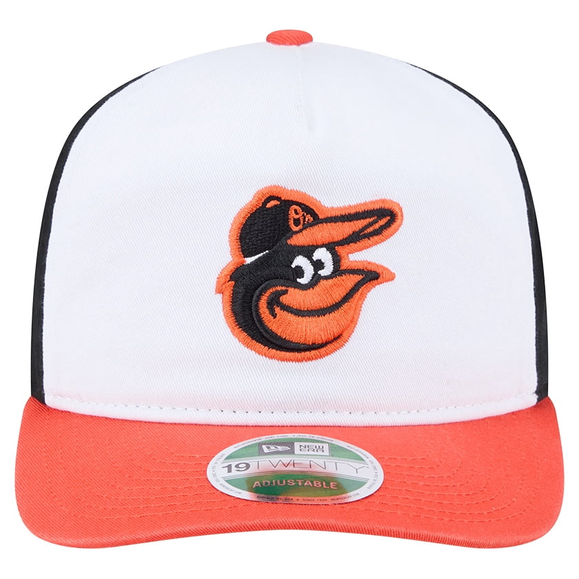 Men's New Era  White Baltimore Orioles Team 19TWENTY Adjustable Hat