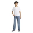 thumbnail image 4 of Levi Strauss Signature Boys Relaxed Stretch Jeans, Sizes 4-18, 4 of 8