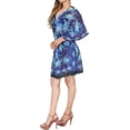 thumbnail image 2 of HAPPY BAY Women's Plus Size Flowy Swimsuit Cover Ups 3X-4X Azure, Turtle, 2 of 3