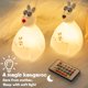 thumbnail image 2 of Luz de noche para bebés con control remoto para niños - Luz de noche LED recargable y cambiante para habitaciones de niños, bebés y niños pequeños (roja), 2 of 5