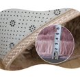 thumbnail image 3 of Pink Leopard Print Plush Carpet Toilet Seat Cover 3Pcs Antiskid Foot Pad Modern Simple Gadgets To Keep Warm Bathroom Accessories My Lux Decor Round, 3 of 19
