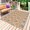 Red Orange Khaki Mist Blue, variant on Orange Blue Geometric Outdoor Rug 3x5 Ft - Reversible Patio Rug Outdoor Camping Rugs, Ethnic Southwest Country Washable Indoor Outdoor Area Rugs, Non-Slip Outdoor Carpet Runner for Deck/Porch