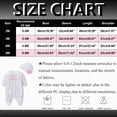 thumbnail image 3 of mgoYE Preemie Newborn Baby Girl Clothes Infant Fall Winter Spring Outfits Floral One-Piece Romper+Jumpsuit+Hat(Pink,0-2M), 3 of 4