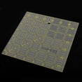 thumbnail image 3 of Wxqbjtam 16.5cm Patchwork Square Acrylic Quilting Tailor Ruler Template Sewing Craft, 3 of 8