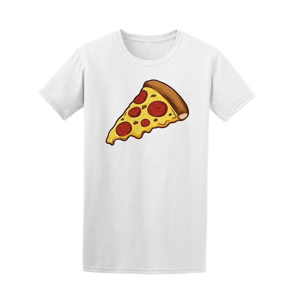 Single Slice Of Pizza Tee Men's -Image by Shutterstock
