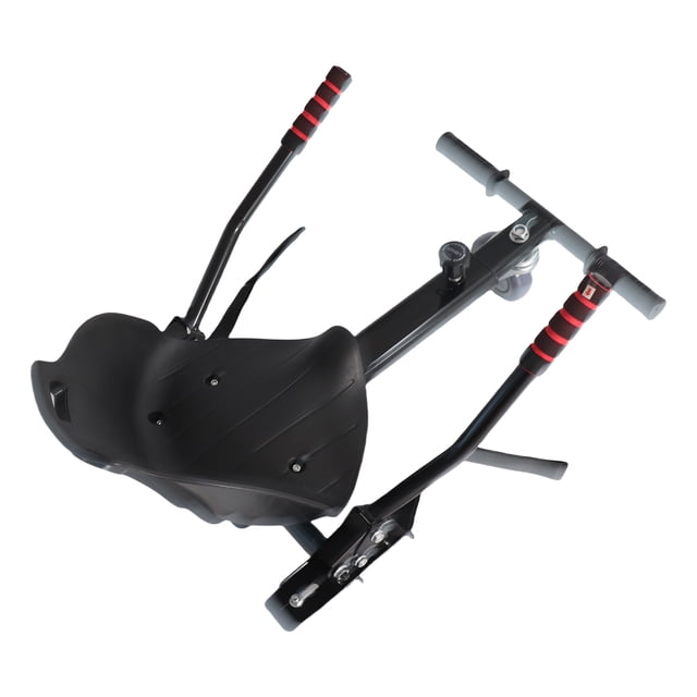 Attachment Hoverboard Seat Attachment for All 6-10in Hover Board Adjustable Attachment Go Kart Balancing Scooters Accessories with Hand Operated Rear Wheel Control