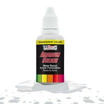 U.S. Art Supply 1-Ounce Transparent White Airbrush Paint
