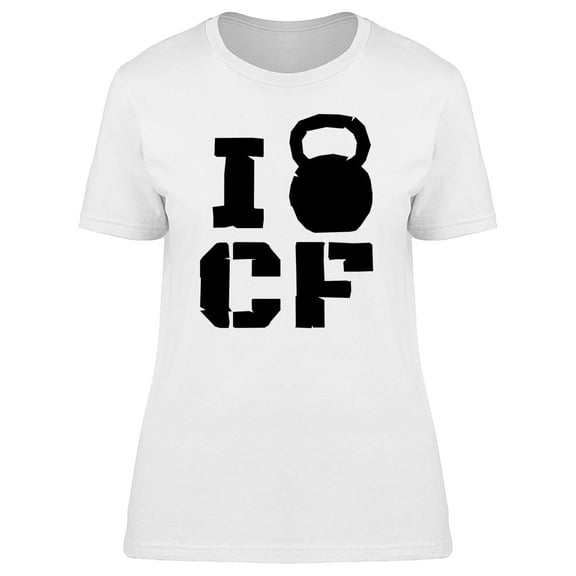 Gym Love Graphic T-Shirt Women -Image by Shutterstock, Female Medium