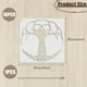 thumbnail image 5 of Kenally Plantillas reutilizables hechas en ABS, 16 pack/lote, para pintura hermosa sobre madera, ingredientes seguros, fácil operación Kits y herramientas para tallar, 5 of 6