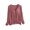 Wine, variant on Bxsruta Tops for Women, Women's Soft Support Pullover Top, Comfortable V-Neck Long Sleeve Casual Blouse