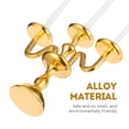 thumbnail image 2 of 2 Pcs Mini Candleholders Candles High Simulation Candlesticks Ornaments for Doll House, 2 of 9