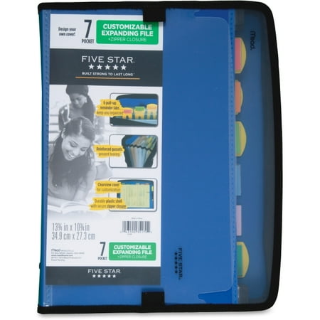 Five Star Customizable 7 Pocket Expanding File