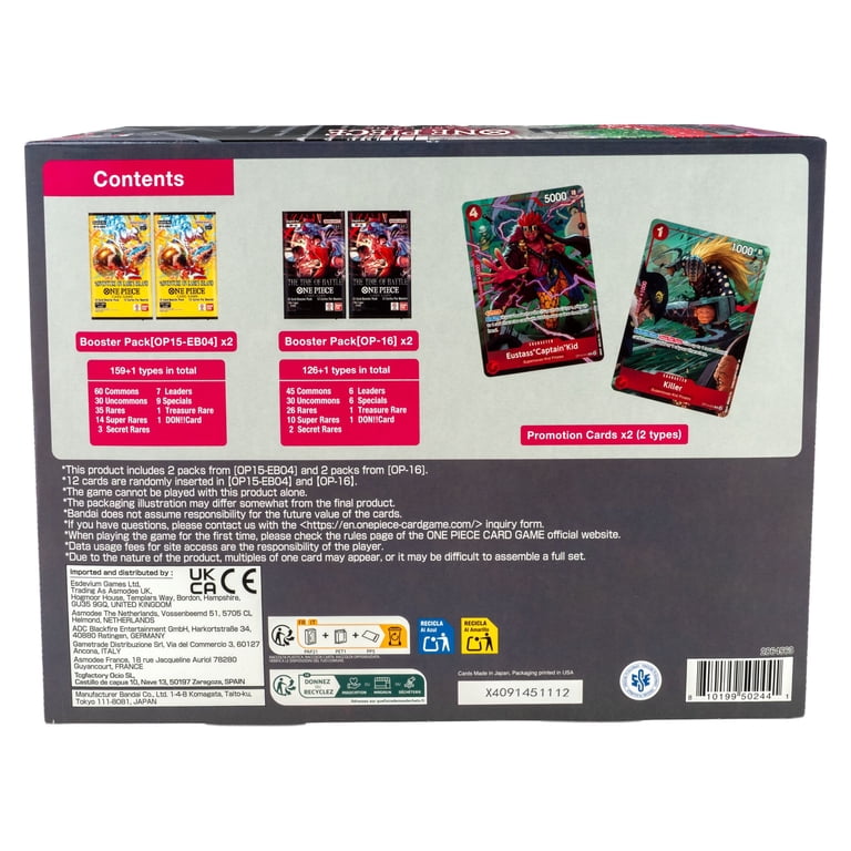 Bandai One Piece Trading Card Games Illustration Box Volume 8