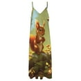 thumbnail image 4 of Funny Squirrel Sleeveless Dress Women's Luxury Party Dress Birthday Dresses for Women, 4 of 7