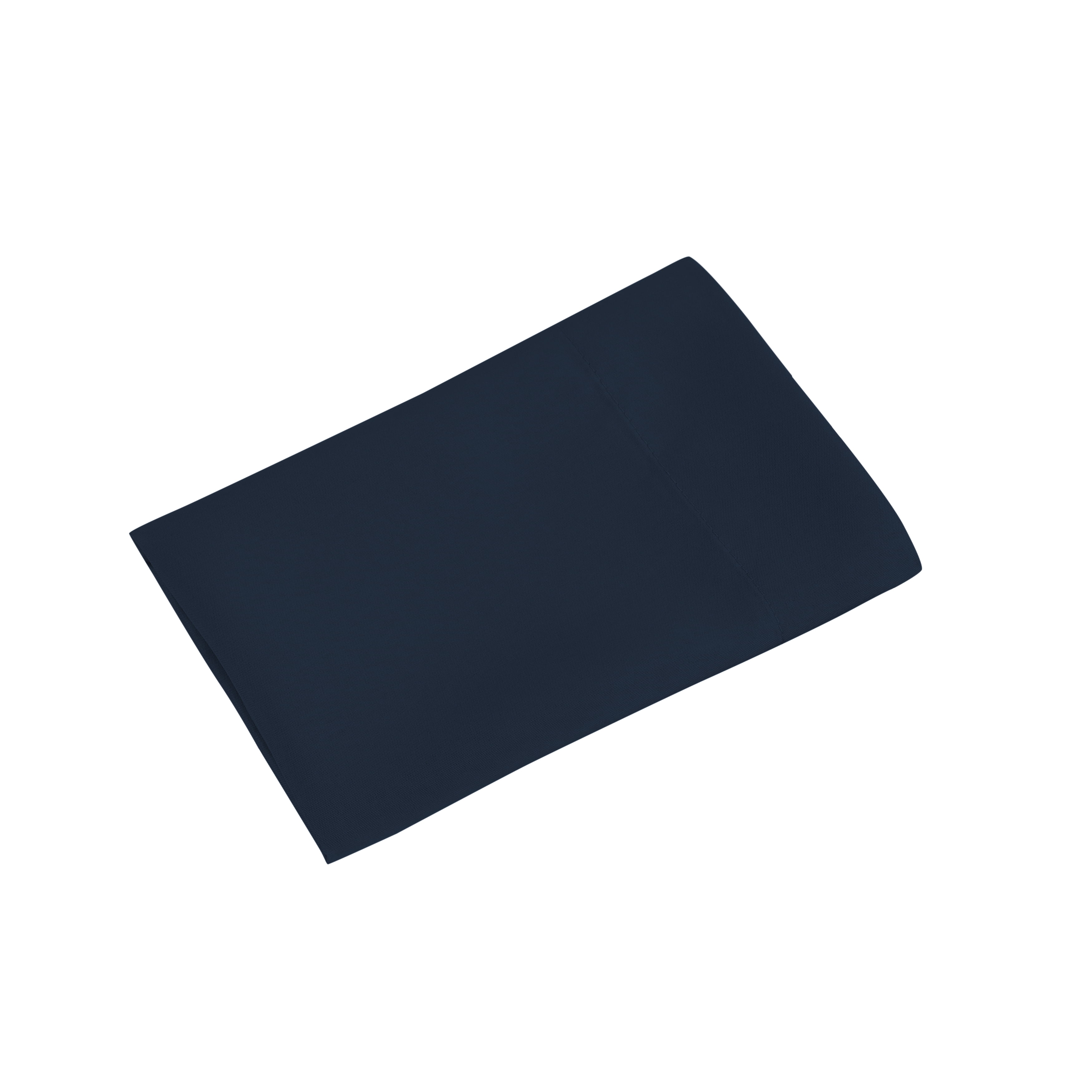 Mainstays Basic Value Microfiber Pillowcase, Navy Blue, Standard, 1 Piece