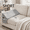 Gray, variant on Oaskys Bed Wedge Pillow - Bed Gap Filler & Headboard Suitable for Back, Post-Surgery, Pregnancy - Machine Washable Mattress Wedge with Filling