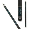 thumbnail image 3 of Athena Cues ATH51 21 21 oz Athena Pool Cue&amp;#44; Black with Blue &amp; Green, 3 of 9
