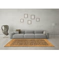 thumbnail image 3 of Ahgly Company Indoor Rectangle Oriental Orange Traditional Area Rugs, 4' x 6', 3 of 4