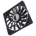 thumbnail image 1 of Mute 120Mm 12Cm PWM Ventilador de RefrigeracióN Delgado 12Mm, 120X120X12Mm DC 12V 0.25A 1400RPM Ordenador PC Carcasa Chasis Enfriador Silencioso, 1 of 11