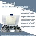 thumbnail image 2 of 6 Sizes of Aluminum Blind Rivets, Popular Rivet Classification kit (Black, 180psc per Box), 2 of 7