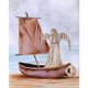 thumbnail image 2 of Cuadros Decorativos Ángel y barco 40x50cm pintura al óleo por números pintura DIY (M738) Tmvgtek embutido en tela, 2 of 6