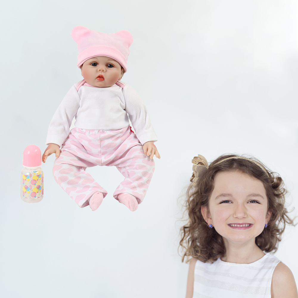 55 26cm Lifelike Newborn Silicone Reborn Baby Dolls Baby Kids Gifts Walmart Com