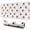 White Cow Head-1, variant on Long Mouse Pads for Desk,White Cow Head Pattern Desk Mats on Top Of Desks, Desk Mouse Pad Extra Large with 3mm Non-Slip Base and Stitched Edge for Gaming,Office,Work,Home 31.5"x11.8"