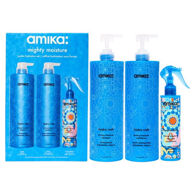 Amika Hydro Rush Intense Moisture Shampoo & Conditioner 33.8 oz