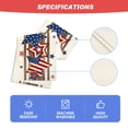 thumbnail image 7 of Sm:)e Stars 4th of July Table Runner, Wooden Patriotic Decor Durable and Stylish Independence Day Party and Family Gathering Supply 13 x 72 Inch, 7 of 7