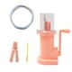 thumbnail image 5 of Máquina de tejer a mano, máquina de tejer manual, PP, para uso doméstico, color rosa, 5 of 9
