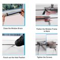 thumbnail image 4 of Casement Stay Window Latch Lock, Aluminum Alloy  Casement Window Hinge, Durable External Push Open Window Brace, Positioning Buckle, Easy Installation, 4 of 8