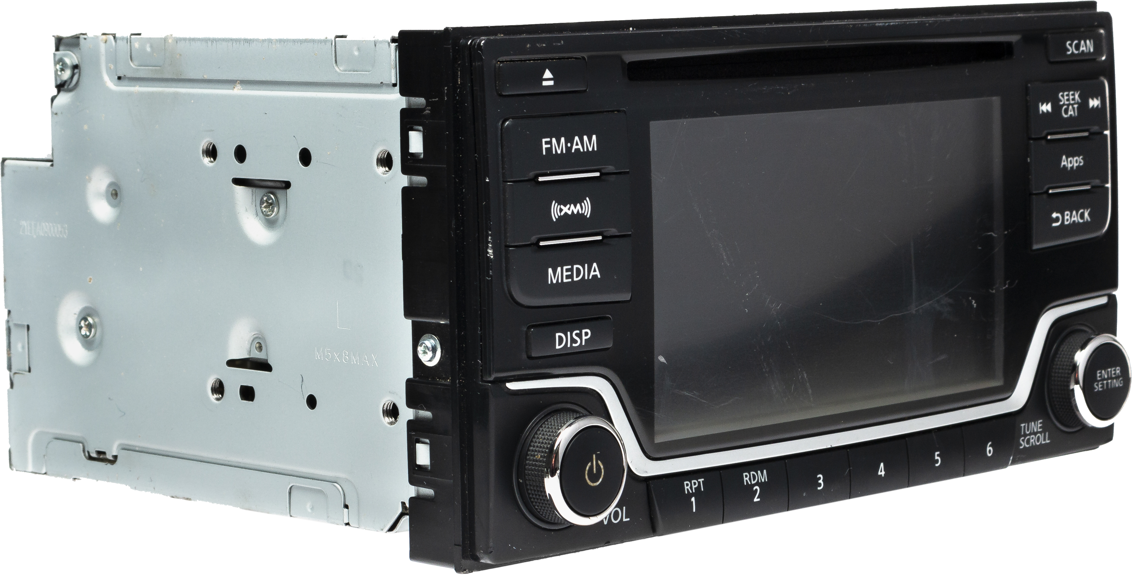 Restored 2015-16 Nissan Leaf Versa AM FM Radio SiriusXM Single Disc CD Player 281859MB0A (Refurbished)
