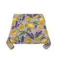 thumbnail image 5 of Wukai Lavender Flowers Waterproof Tablecloth for Kitchen Dining, Fits Square Tables for 2-4 Seats -60"x60", 5 of 7