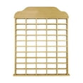 thumbnail image 2 of Vitrina de pared para maquetas de coches a escala 1/64, ahorra espacio, carpintería artesanal, decorativa, organizador moderno, 50 compartimentos para, 2 of 9