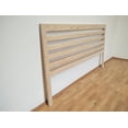 thumbnail image 2 of Cabecera Para Cama KIng Size Modelo Lisboa Madera De Pino Sin Pintar Muebles GM, 2 of 2