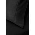thumbnail image 3 of Superior Rochelle Egyptian Cotton Sheet Set, King, Black, 3 of 3