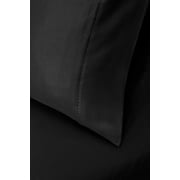 Superior Rochelle Egyptian Cotton Sheet Set, King, Black