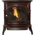 thumbnail image 2 of US Stove 1000 sq ft Vent Free Propane Heating Stove with Mahogany Enameled Porcelain Finish, 2 of 6