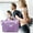 Purple#5, variant on Nylon Crossbody Shoulder Bag | Expandable Lightweight Tear-Resistant Travel Organizer | Foldable Handheld Backpack Convertible | 42 x 28 x 22 cm | Multi-Color